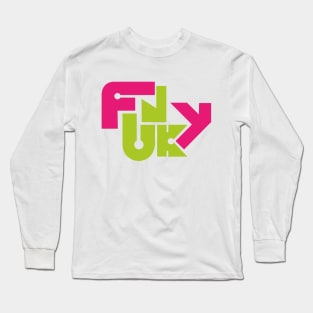 Cool funky GREEN Long Sleeve T-Shirt